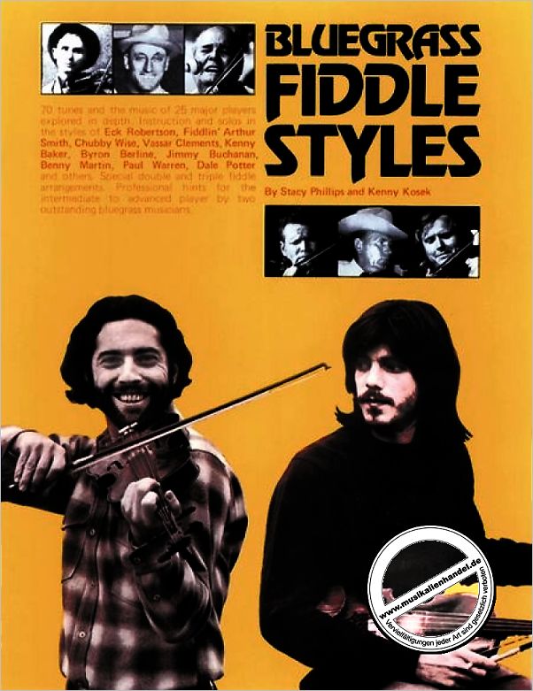 Titelbild für MSOK 63487 - BLUEGRASS FIDDLE STYLES