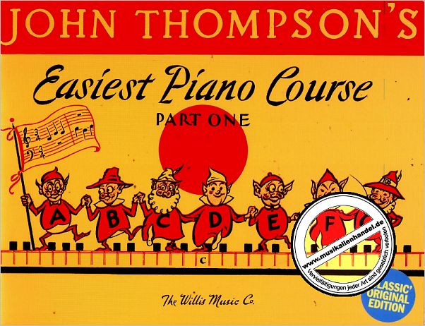 Titelbild für MSWMR 000297 - EASIEST PIANO COURSE 1 - CLASSIC EDITION