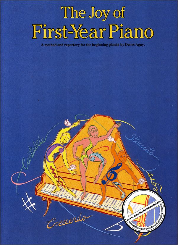 Titelbild für MSYK 21053 - JOY OF FIRST YEAR PIANO