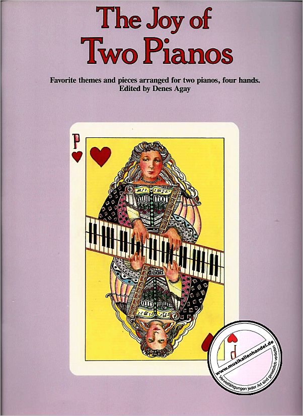 Titelbild für MSYK 21459 - THE JOY OF TWO PIANOS