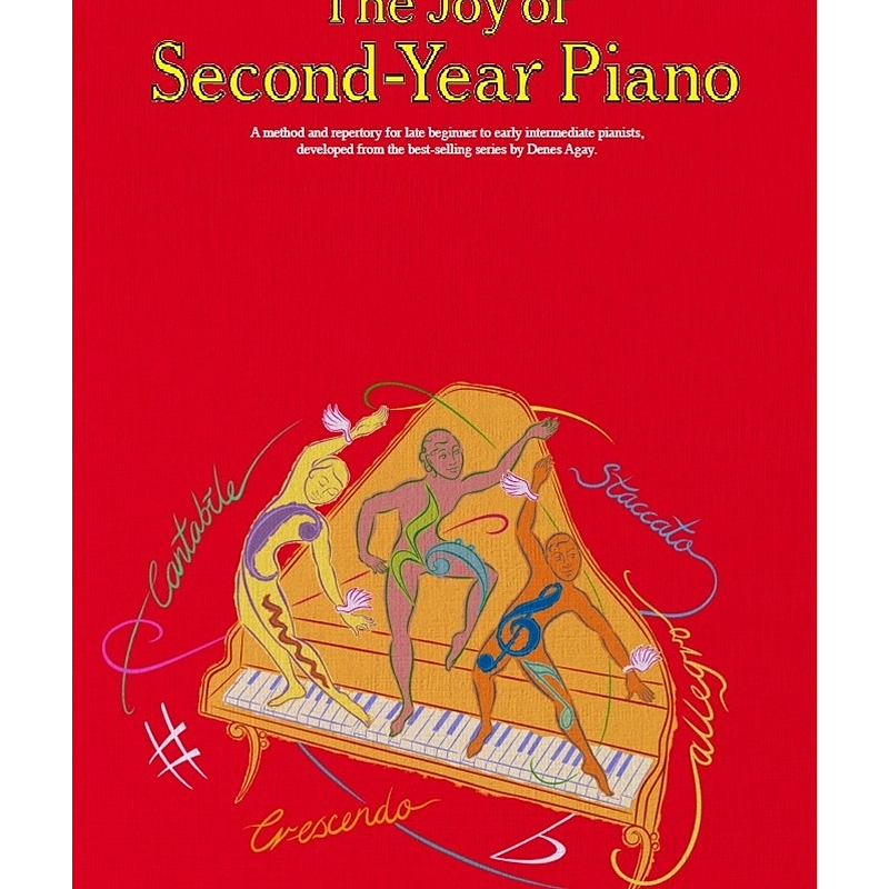 Titelbild für MSYK 22176 - THE JOY OF SECOND YEAR PIANO