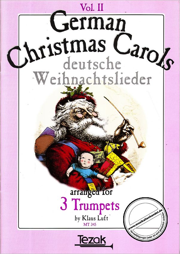 Titelbild für MT 345 - GERMAN CHRISTMAS CAROLS VOL 2