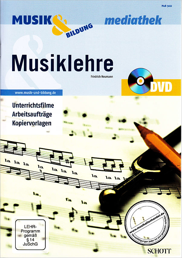 Titelbild für MUB 5022 - MUSIKLEHRE