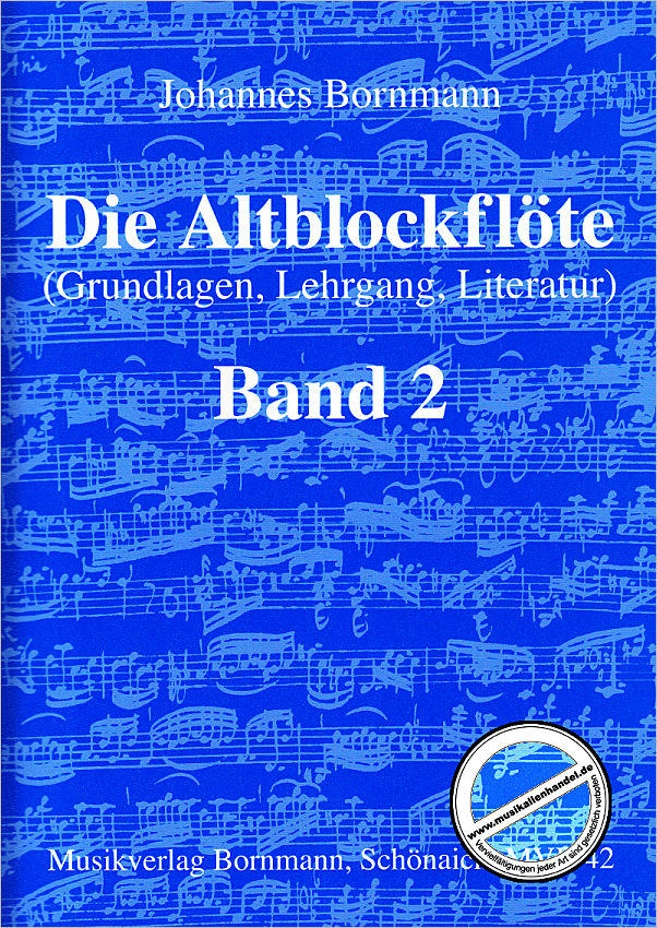 Titelbild für MVB 42 - DIE ALTBLOCKFLOETE 2