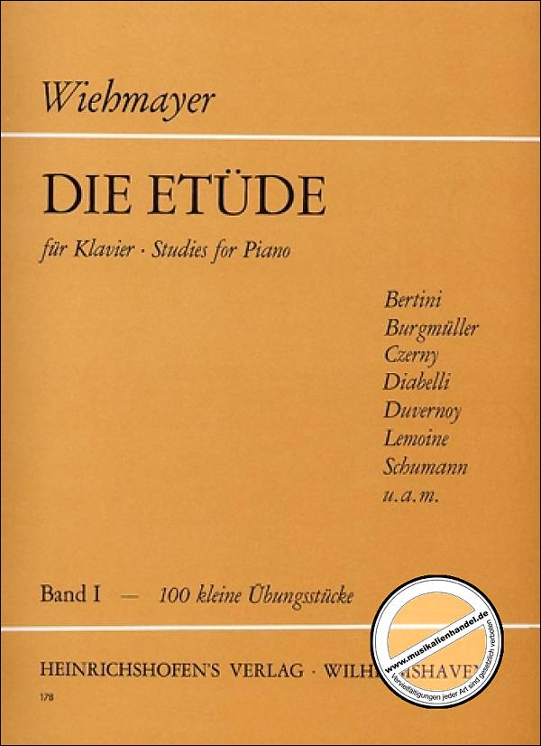 Titelbild für N 178 - DIE ETUEDE 1
