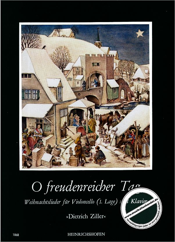Titelbild für N 1868 - O FREUDENREICHER TAG - 21 WEIHNACHTSLIEDER