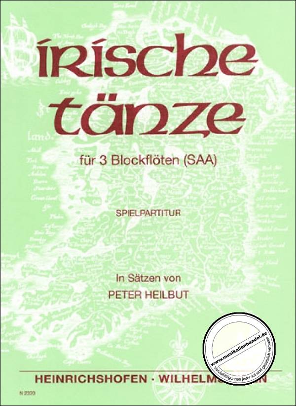 Titelbild für N 2320 - IRISCHE TAENZE - JIGS REELS HORNPIPES