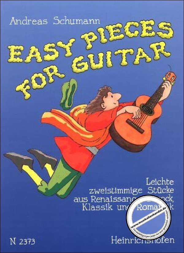 Titelbild für N 2373 - EASY PIECES FOR GUITAR