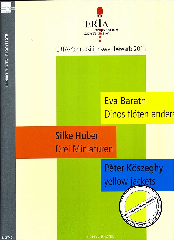 Titelbild für N 2740 - ERTA KOMPOSITIONSWETTBEWERB 2011