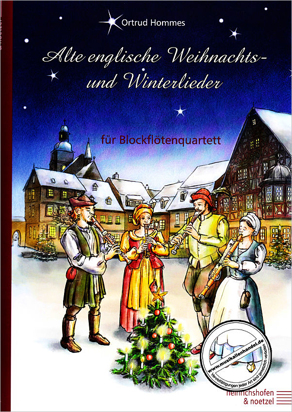 Titelbild für N 2884 - Alte englische Weihnachts und Winterlieder
