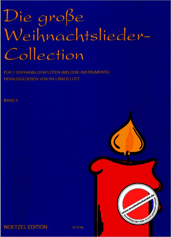 Titelbild für N 3716 - GROSSE WEIHNACHTSLIEDER COLLECT