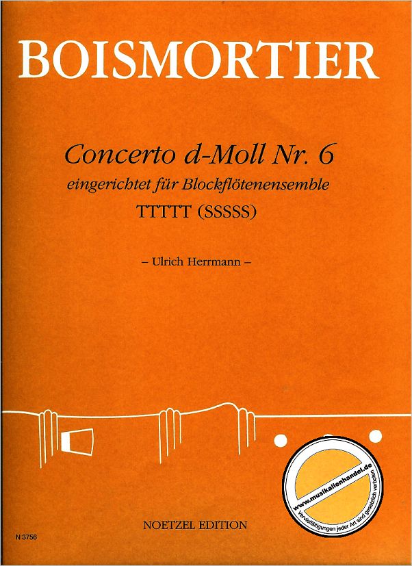 Titelbild für N 3756 - CONCERTO D-MOLL OP 15/6 (E-MOLL)