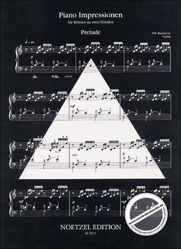Titelbild für N 3873 - PIANO IMPRESSIONEN