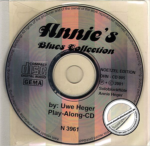 Titelbild für N 3961 - ANNIE'S BLUES COLLECTION