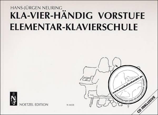 Titelbild für N 4458 - KLAVIERHAENDIG - VORSTUFE