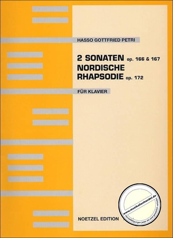 Titelbild für N 4511 - 2 SONATEN + NORDISCHE RHAPSODIE