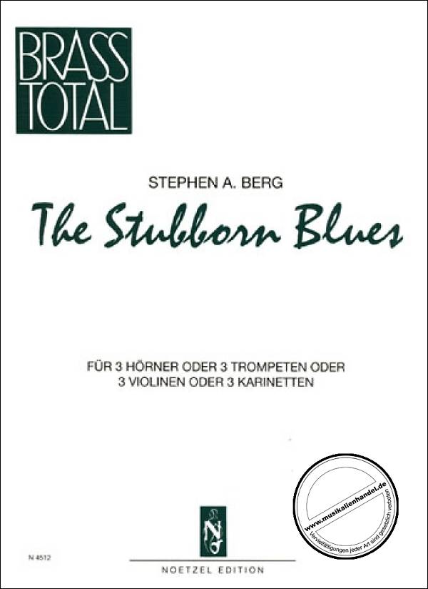 Titelbild für N 4512 - STUBBORN BLUES