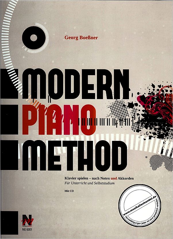 Titelbild für NE 6001 - MODERN PIANO METHOD