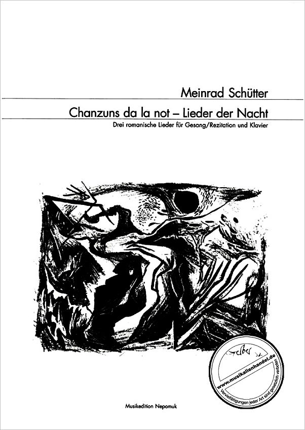 Titelbild für NEP 9602 - CHANZUNS DA LA NOT (LIEDER DER NACHT)