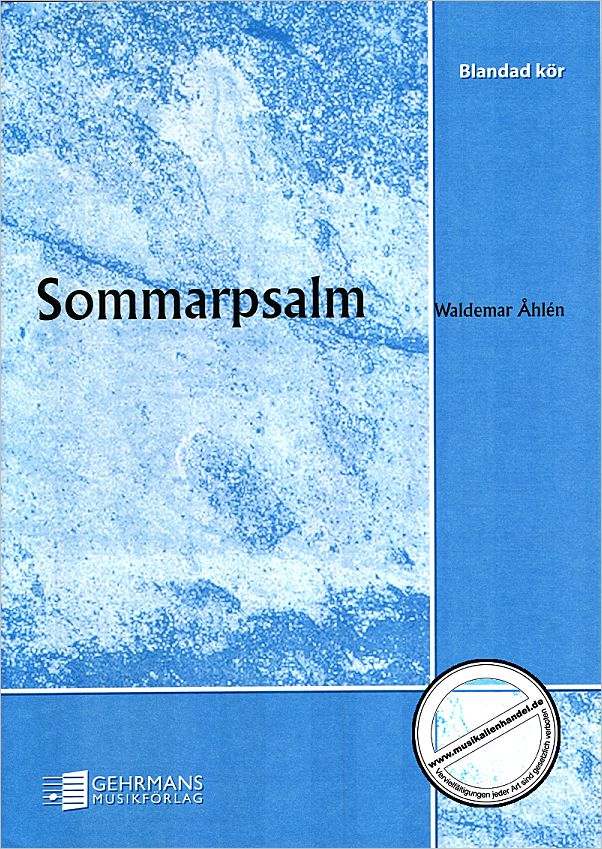 Titelbild für NMS 1026 - SOMMARPSALM
