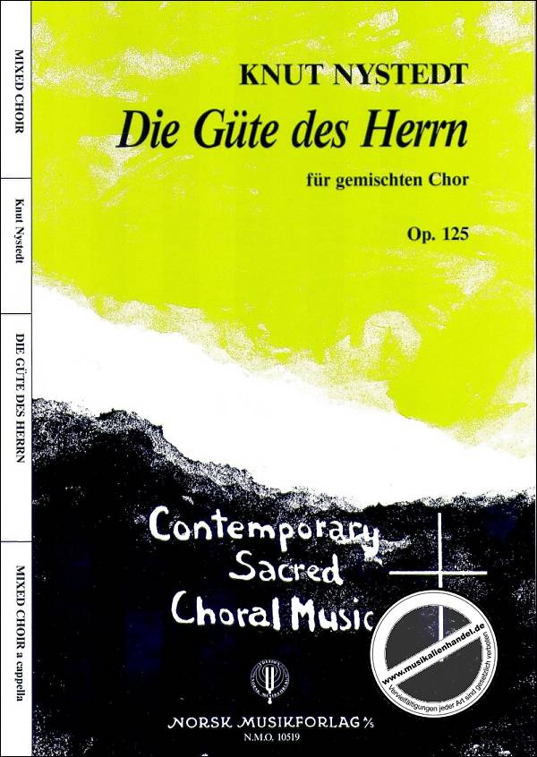 Titelbild für NORSK 10519 - DIE GUETE DES HERRN OP 125