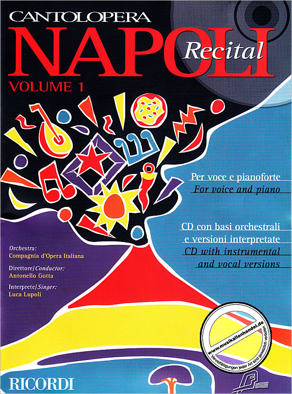 Titelbild für NR 139401 - CANTOLOPERA NAPOLI RECITAL 1