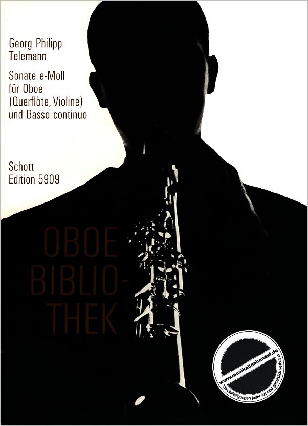 Titelbild für OBB 23 - SONATE E-MOLL AUS ESSERCIZII MUSICI