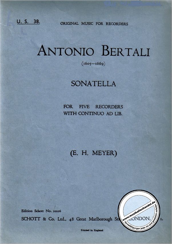 Titelbild für OFB 1018 - SONATELLA