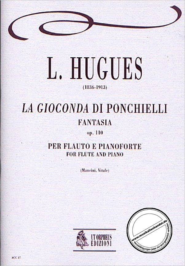 Titelbild für ORPHEUS -ACC17 - LA GIOCONDA DI PONCHIELLI - FANTASIA OP 110
