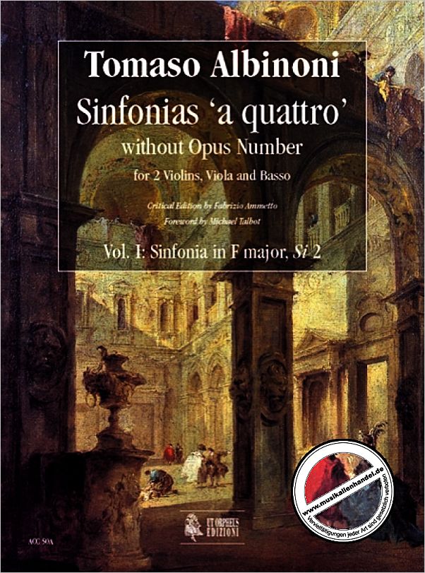 Titelbild für ORPHEUS -ACC50A - SINFONIA A QUATTRO F-DUR SI 2