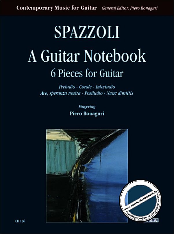 Titelbild für ORPHEUS -CH136 - A GUITAR NOTEBOOK