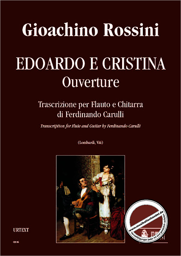 Titelbild für ORPHEUS -CH86 - EDOARDO E CRISTINA OUVERTUERE