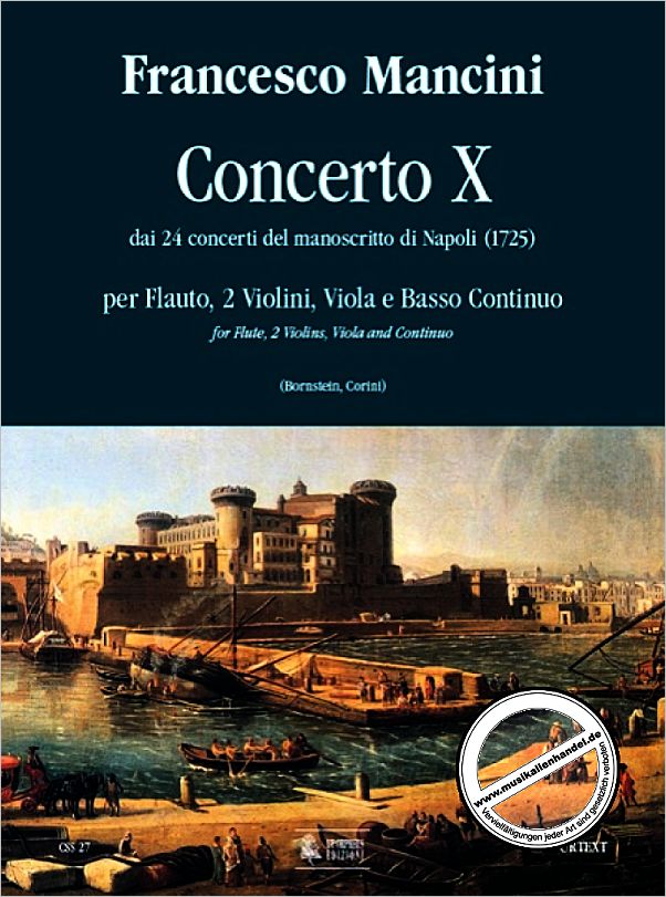 Titelbild für ORPHEUS -CSS27 - KONZERT 10 (AUS 24 CONCERTI DEL MANOSCRITTO DI NAPOLI)