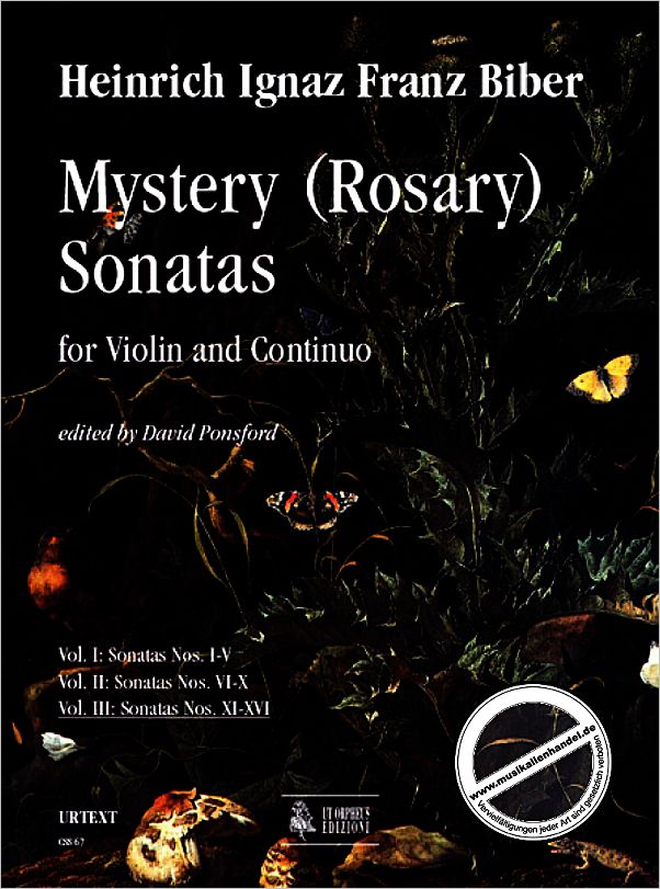 Titelbild für ORPHEUS -CSS67 - MYSTERY (ROSARY) SONATEN 3