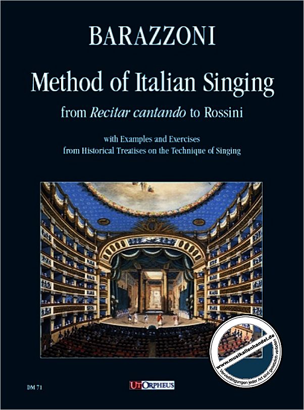 Titelbild für ORPHEUS -DM71 - METHOD OF ITALIAN SINGING