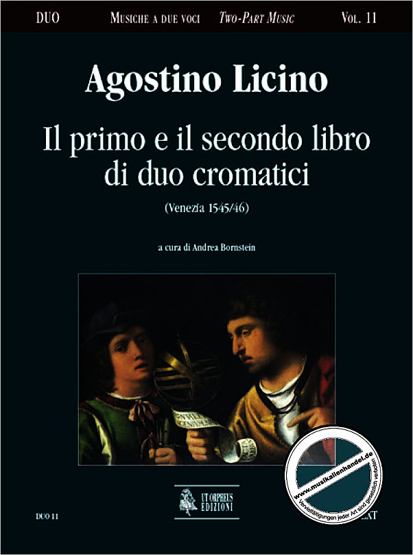 Titelbild für ORPHEUS -DUO11 - IL PRIMO E IL SECONDO LIBRO DI DUO CROMATICI
