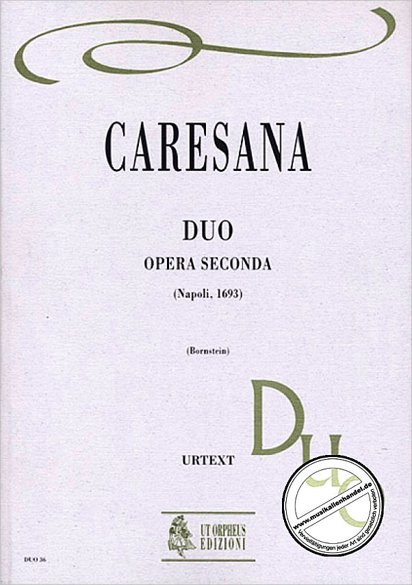 Titelbild für ORPHEUS -DUO36 - DUO (OPERA SECONDA)