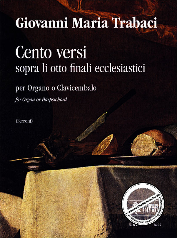 Titelbild für ORPHEUS -ES05 - CENTO VERSI SOPRA LI OTTO FINALI ECCLESIASTICI