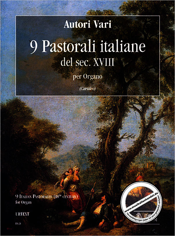 Titelbild für ORPHEUS -ES21 - 9 PASTORALI ITALIANE DEL SEC 18