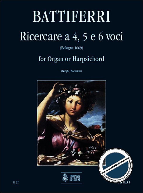 Titelbild für ORPHEUS -ES22 - RICERCARE A 4 5 + 6 VOCI