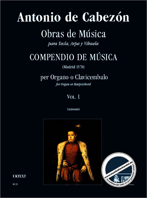 Titelbild für ORPHEUS -ES33 - COMPENDIO DE MUSICA 1