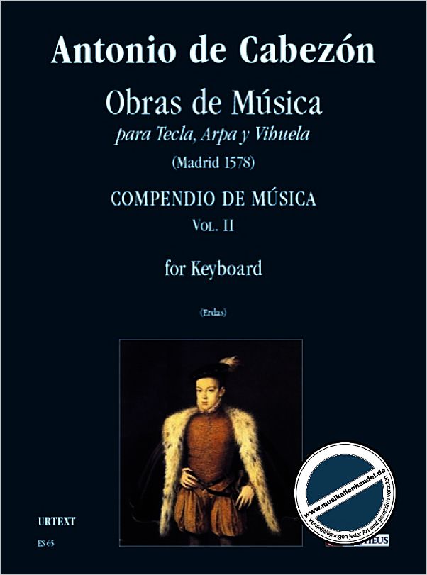 Titelbild für ORPHEUS -ES65 - OBRAS DE MUSICA PARA TECLA ARPA Y VIHUELA