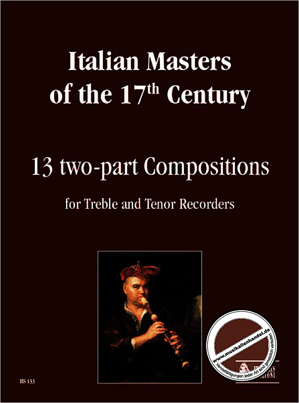 Titelbild für ORPHEUS -HS133 - ITALIAN MASTERS OF THE 17TH CENTURY