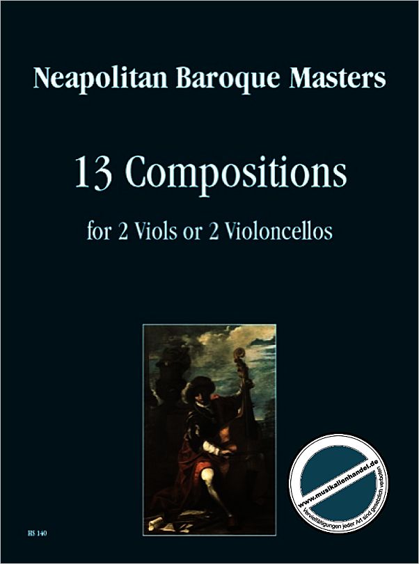 Titelbild für ORPHEUS -HS140 - NEAPOLITAN BAROQUE MASTERS - 15 COMPOSITIONS