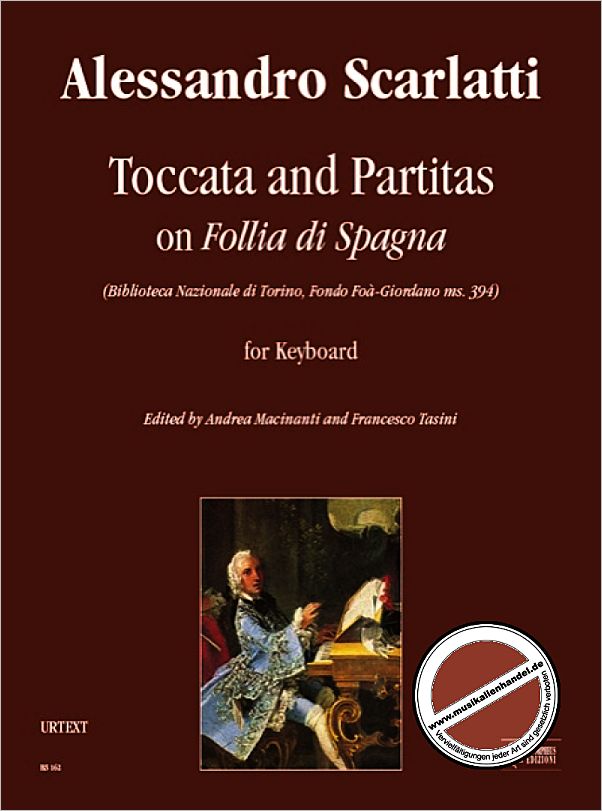 Titelbild für ORPHEUS -HS162 - TOCCATA + PARTITAS ON FOLLIA DI SPAGNA