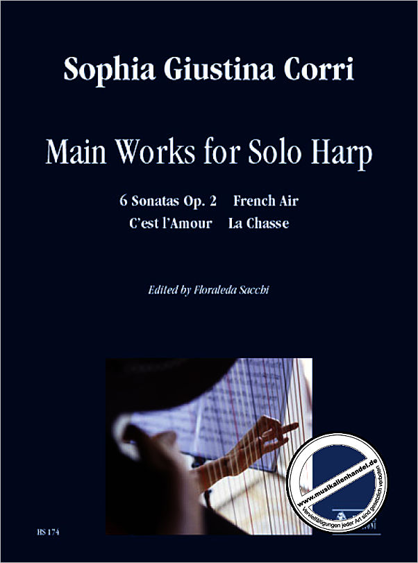 Titelbild für ORPHEUS -HS174 - MAIN WORKS FOR SOLO HARP