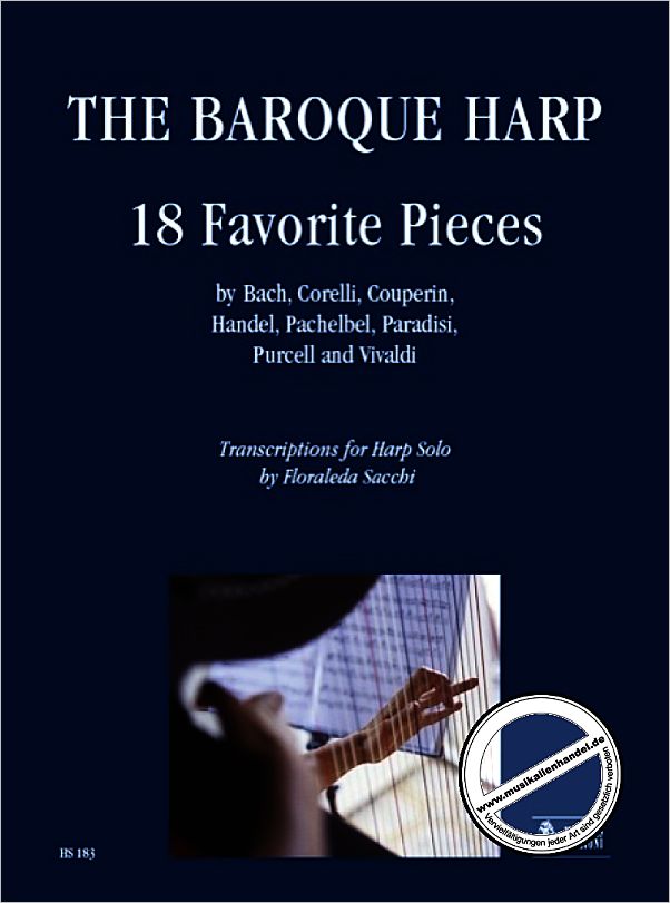 Titelbild für ORPHEUS -HS183 - THE BAROQUE HARP - 18 FAVORITE PIECES