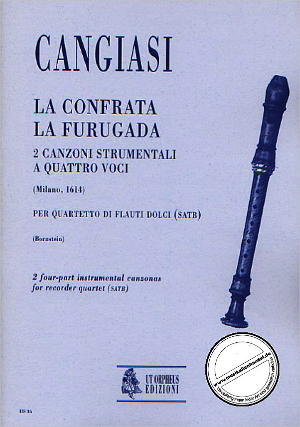 Titelbild für ORPHEUS -HS36 - LA CONFRATA + LA FURUGADA