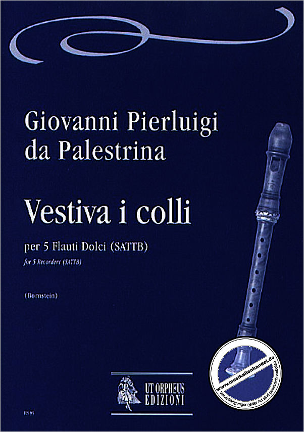 Titelbild für ORPHEUS -HS95 - VESTIVA I COLLI