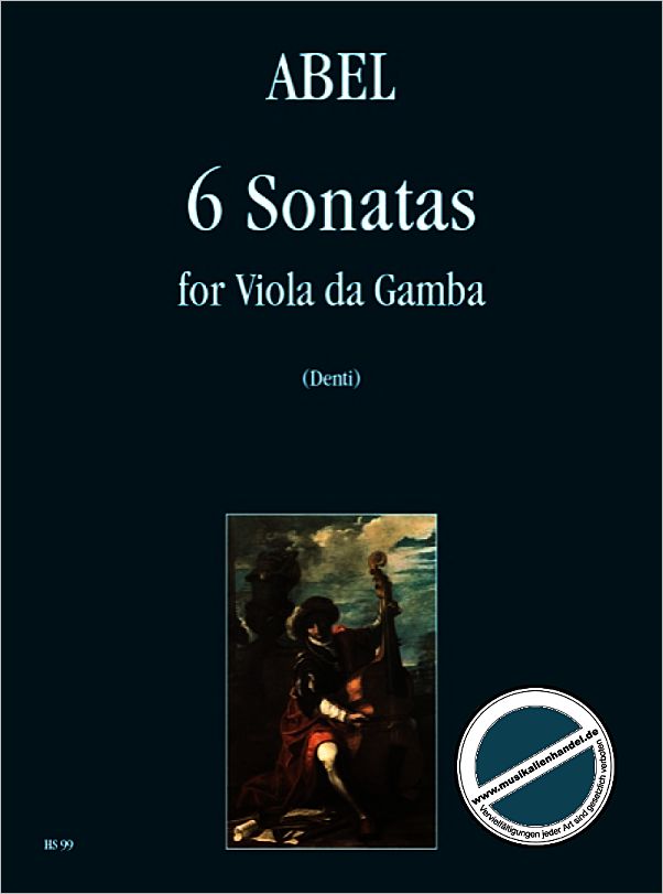 Titelbild für ORPHEUS -HS99 - 6 SONATE PER VIOLA DA GAMBA